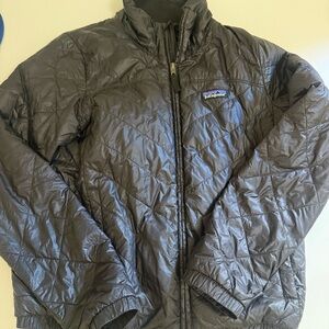 Patagonia Black Nanopuff Size S